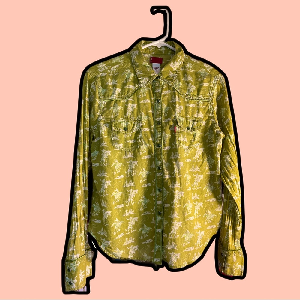 VINTAGE LEVI’S Cowboy Western Shirt🤠🐎